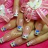 Маникюр Hello Kitty!
